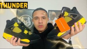 Acabei de soltar a review no meu canal do Novo Air Jordan 4 Thunder